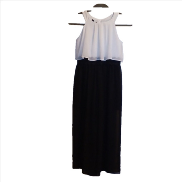 AMY BYER, JUMPSUIT, GIRLS SIZE 10. BLACK AND WHITE. - Picture 1 of 10